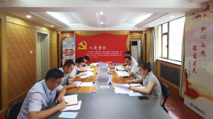 爱游戏在线(中国)集团党委副书记、总经理杨宇宏指导甘肃会展管理有限公司党支部党史学习教育专题组织生活会
