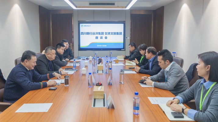 爱游戏在线(中国)集团与朗行远洋集团座谈交流