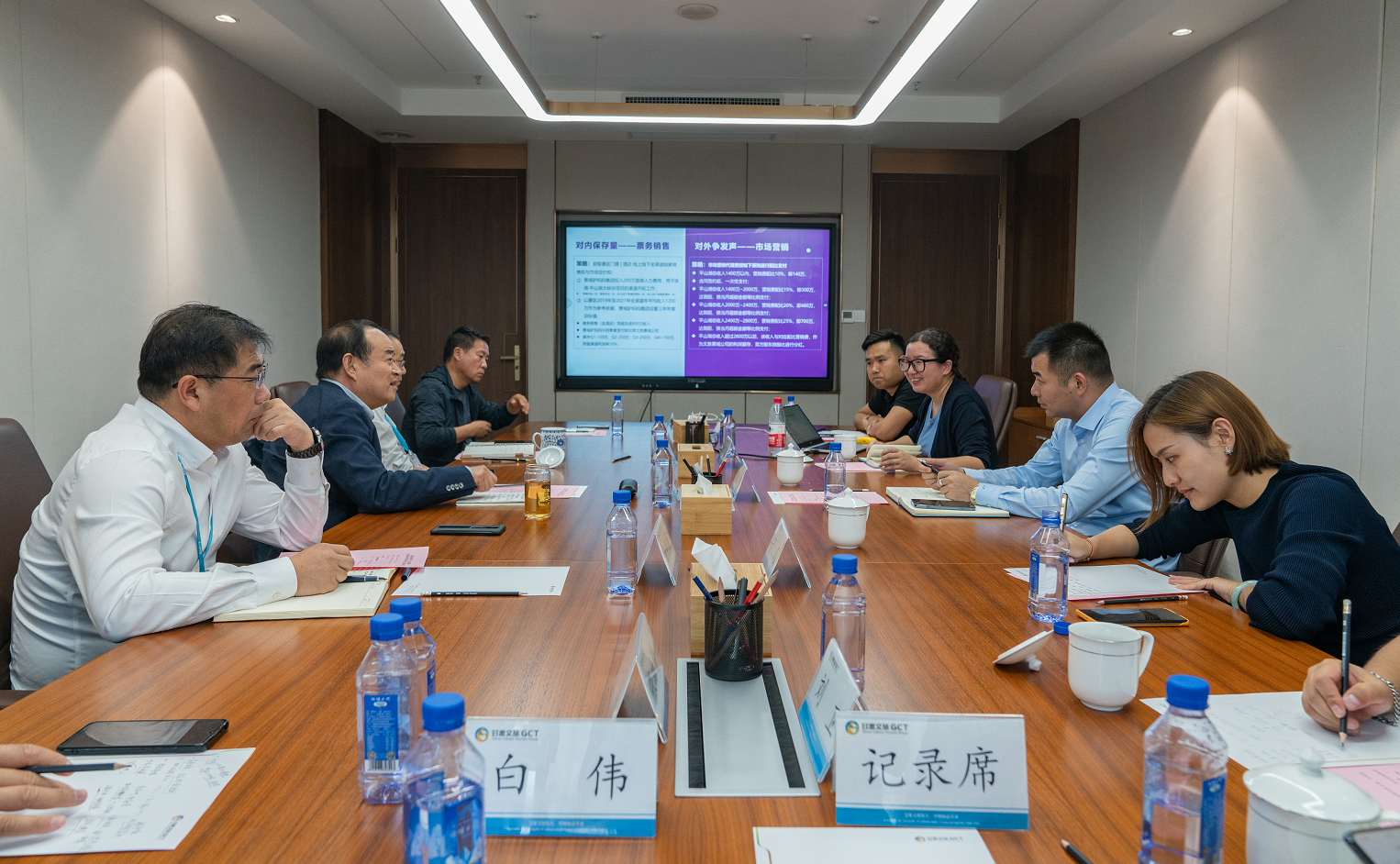 景域驴妈妈集团相关负责人一行到访爱游戏在线(中国)集团